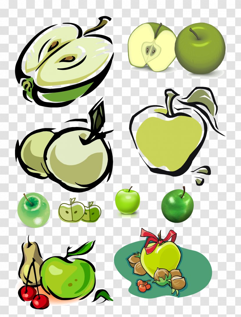 Apple Clip Art Cartoon Fruit Illustration - Frog Transparent PNG
