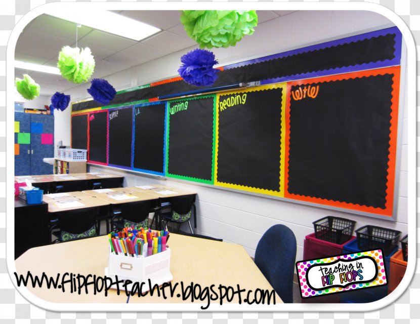 Classroom Bulletin Board Early Childhood Education - Class - Flippers Transparent PNG