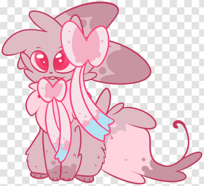 Whiskers Kitten Eevee Sylveon Glaceon - Watercolor Transparent PNG