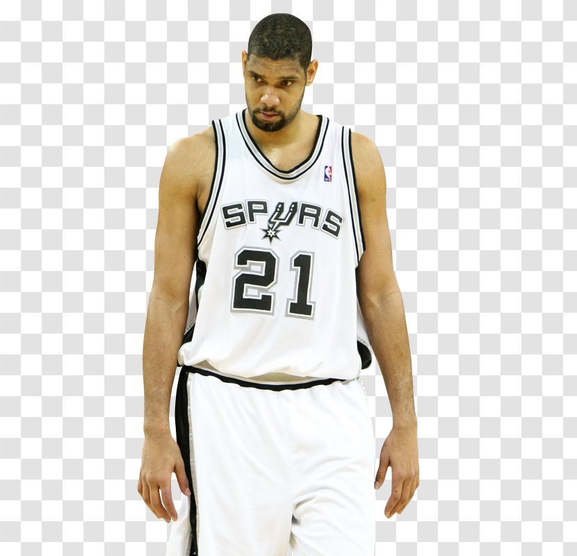Jersey T-shirt San Antonio Spurs Basketball Sleeve - Vest Transparent PNG