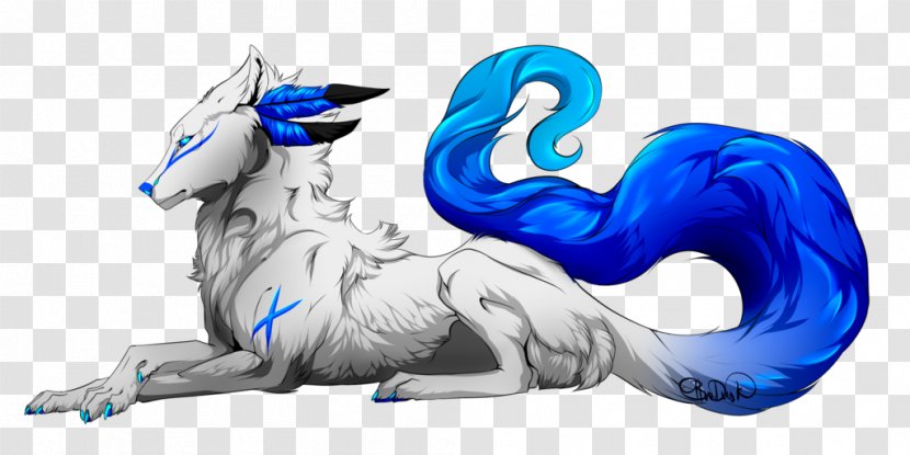 Dog DeviantArt Canidae Mammal Wadera - Tail - BLUE WOLF Transparent PNG