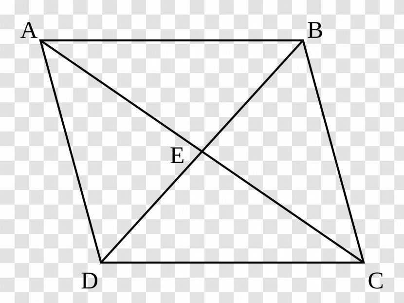 Triangle Parallelogram Area Quadrilateral - Point Transparent PNG