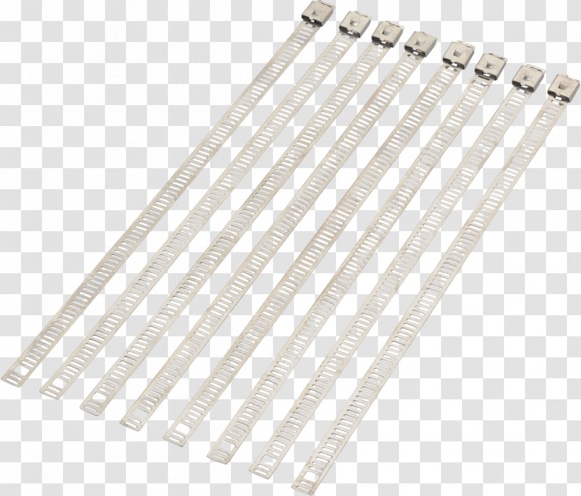 Cable Tie Exhaust System Stainless Steel Electrical Honda CRF450R - Number 1 Silver Transparent PNG