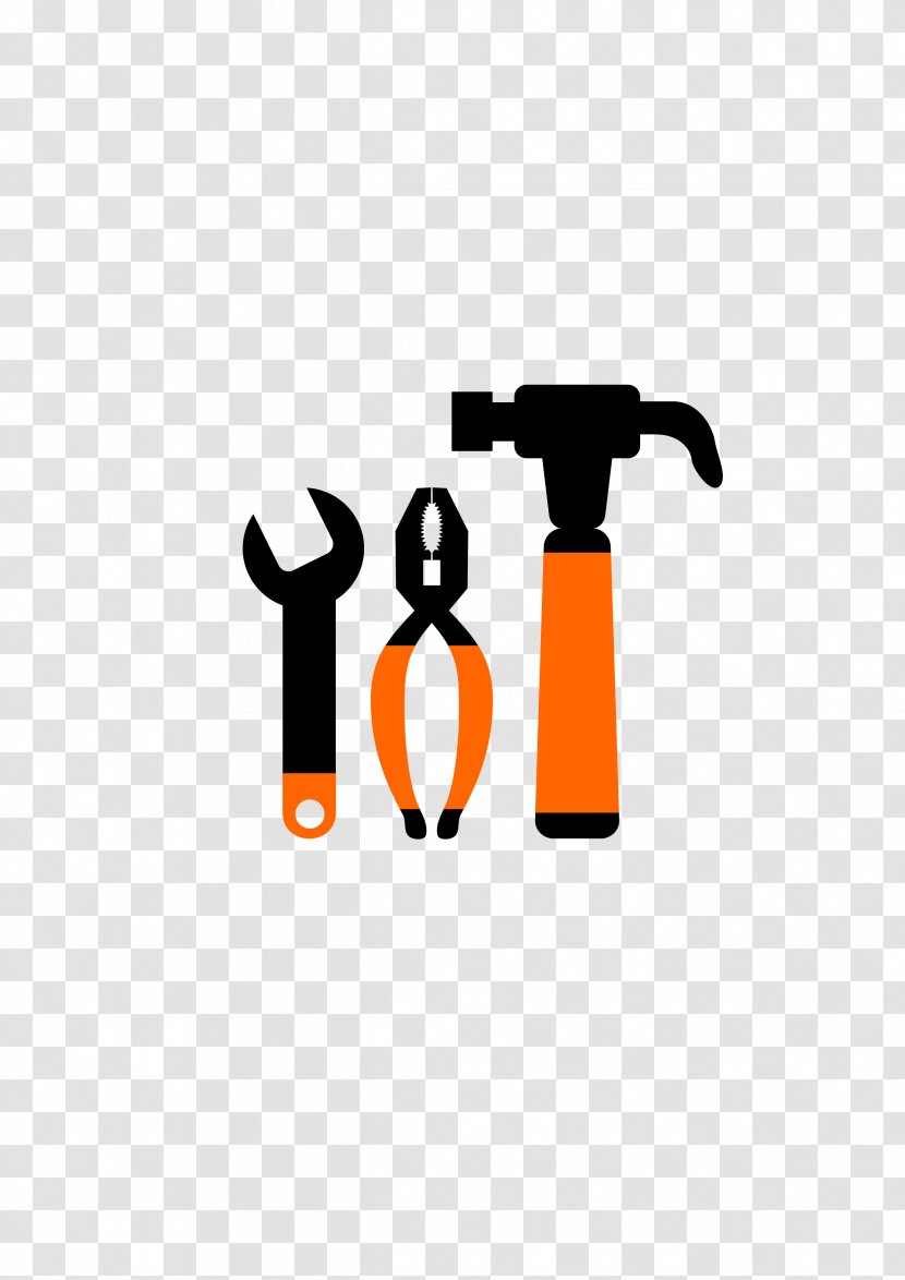 Clip Art - Business - Daily Machine Tools Hammer Wrench Pliers Transparent PNG