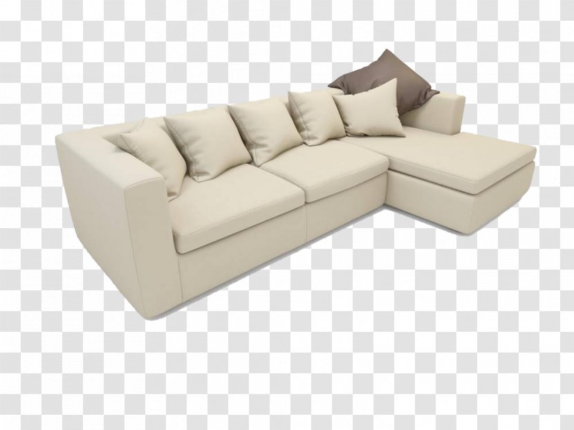 Sofa Bed Couch Photography - Loveseat - European Simple Double Transparent PNG