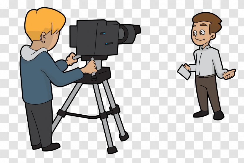 Education Background - Communication - Camera Operator Animated Cartoon Transparent PNG