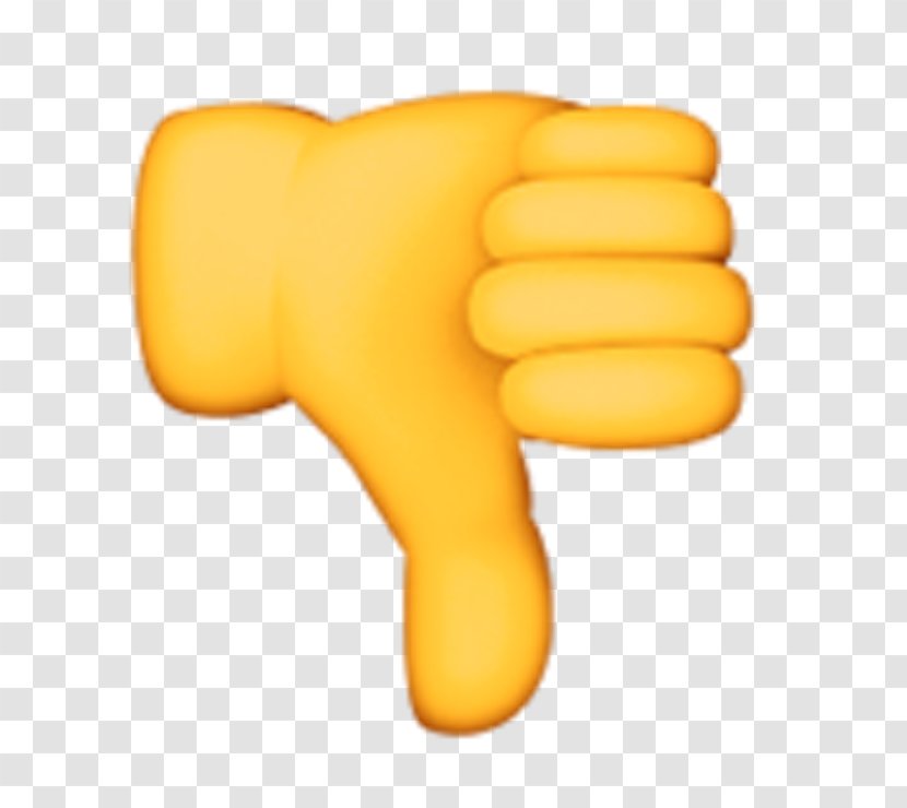 Apple Color Emoji Thumb Signal IPhone - Symbol Transparent PNG