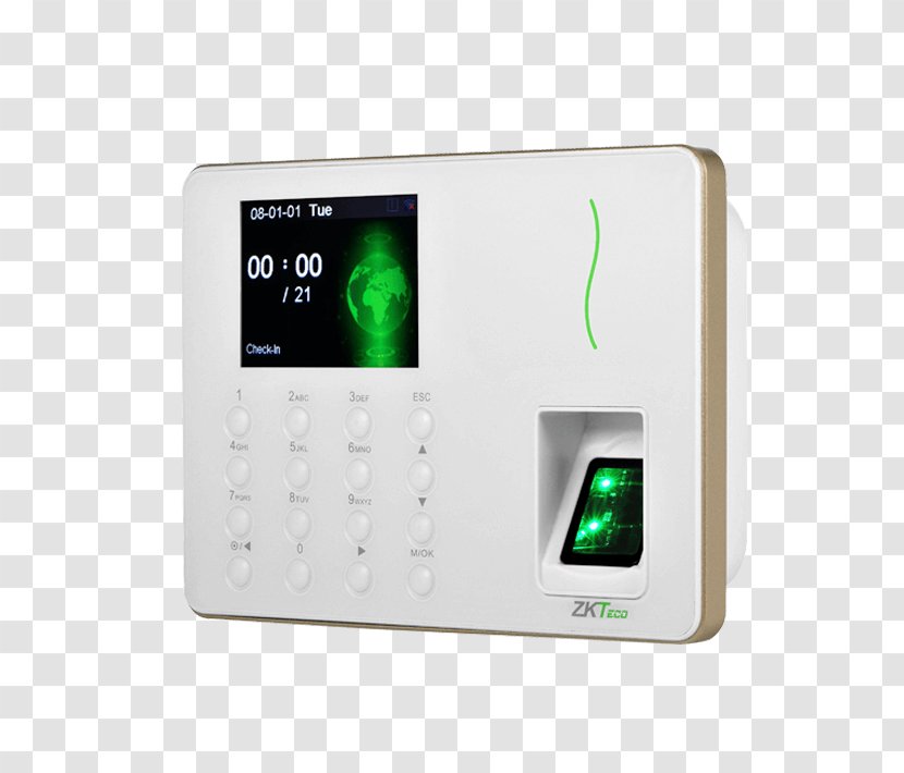 Time And Attendance Biometrics Access Control Fingerprint Technology - Multimedia Transparent PNG