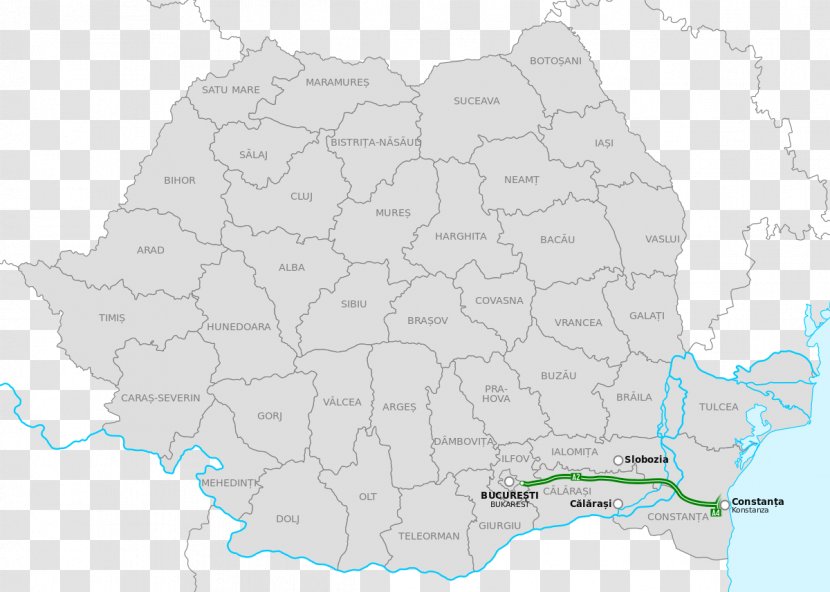 A2 Motorway A1 Constanța Highways In Romania Controlled-access Highway - Ro - Pacific Border Crossing Transparent PNG