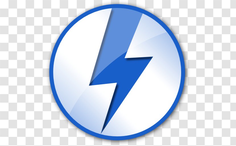 Daemon Tools Emulator Disk Storage Product Key - Blue - Pro Transparent PNG