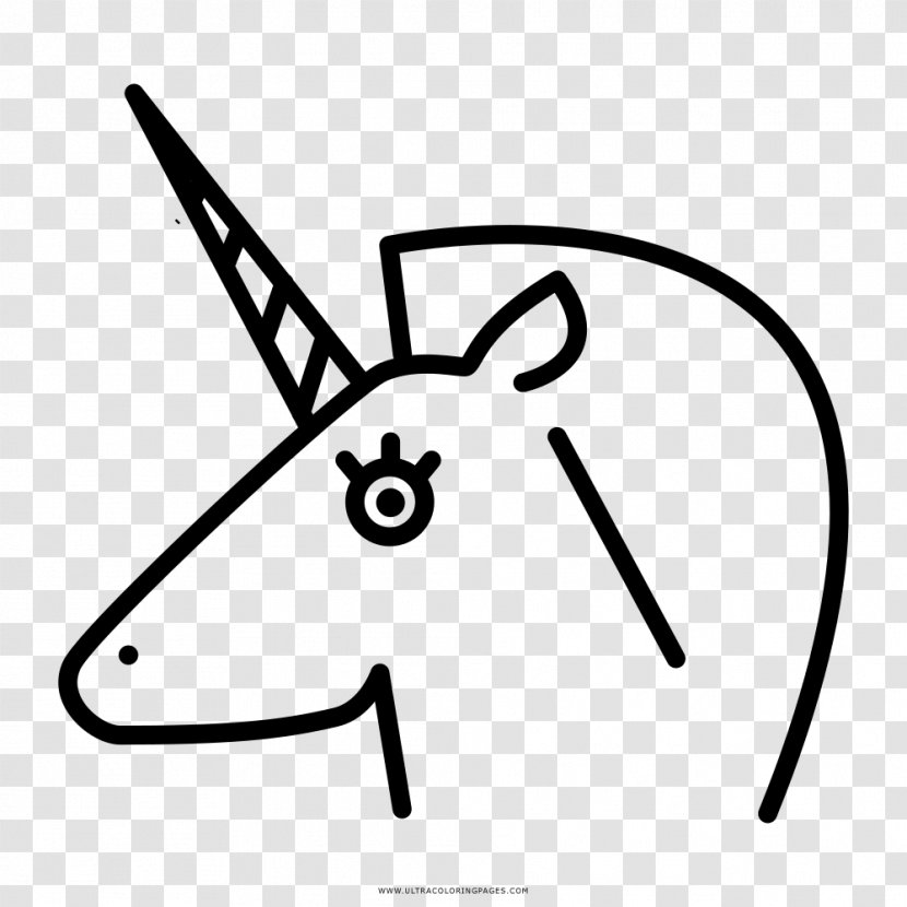 Drawing Unicorn Art Printmaking - Monochrome - Harry Porter Glasses Transparent PNG