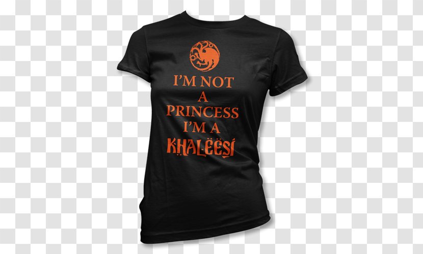 T-shirt Daenerys Targaryen Sleeve Woman - Tshirt Transparent PNG