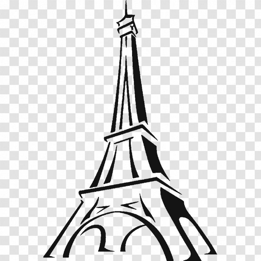 Eiffel Tower Drawing Sketch Image - Pencil - Kl Transparent PNG