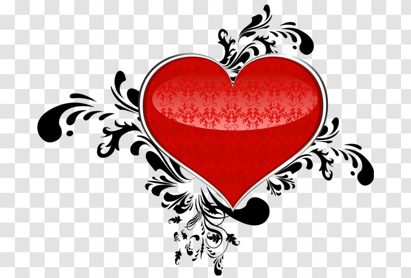 Heart Valentine's Day Clip Art - Frame - Red PNG Clipart Transparent PNG