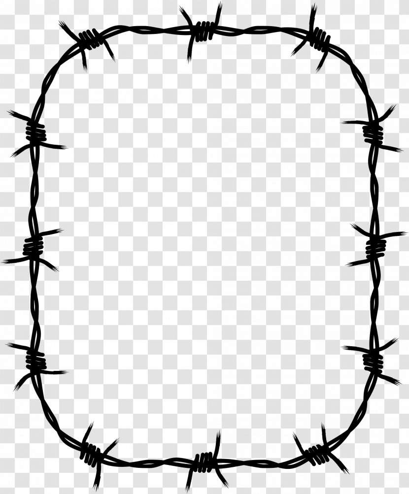 Barbed Wire Fence Concertina Clip Art - Outdoor Structure - Barbwire Transparent PNG