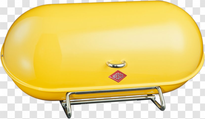 Breadbox Kitchenware Yellow - Kitchen Transparent PNG