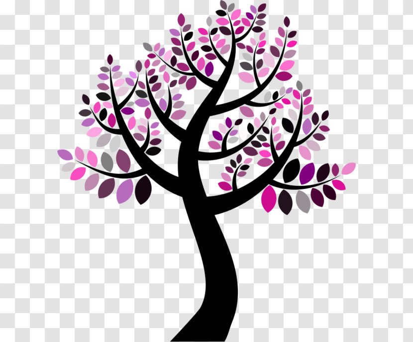 Family Tree Genetic Genealogy - Floral Design Transparent PNG