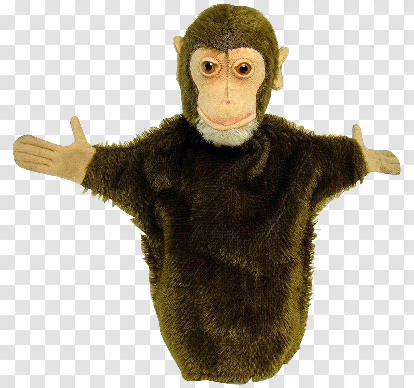 Stuffed Animals & Cuddly Toys Steiff Jocko Monkey Comforter Hand Puppet - Plush Transparent PNG