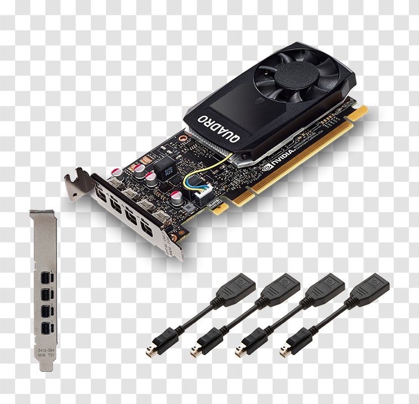 Graphics Cards & Video Adapters NVIDIA Quadro P1000 GDDR5 SDRAM PNY Technologies - Nvidia P5000 Transparent PNG
