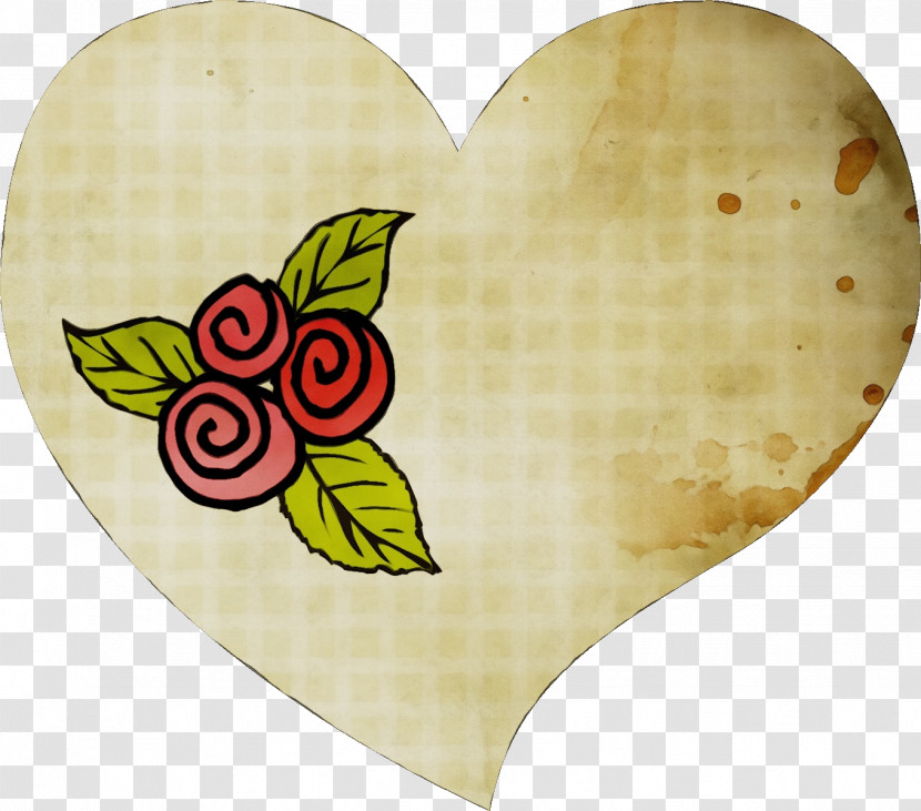 Leaf Green Yellow Heart Plant Transparent PNG