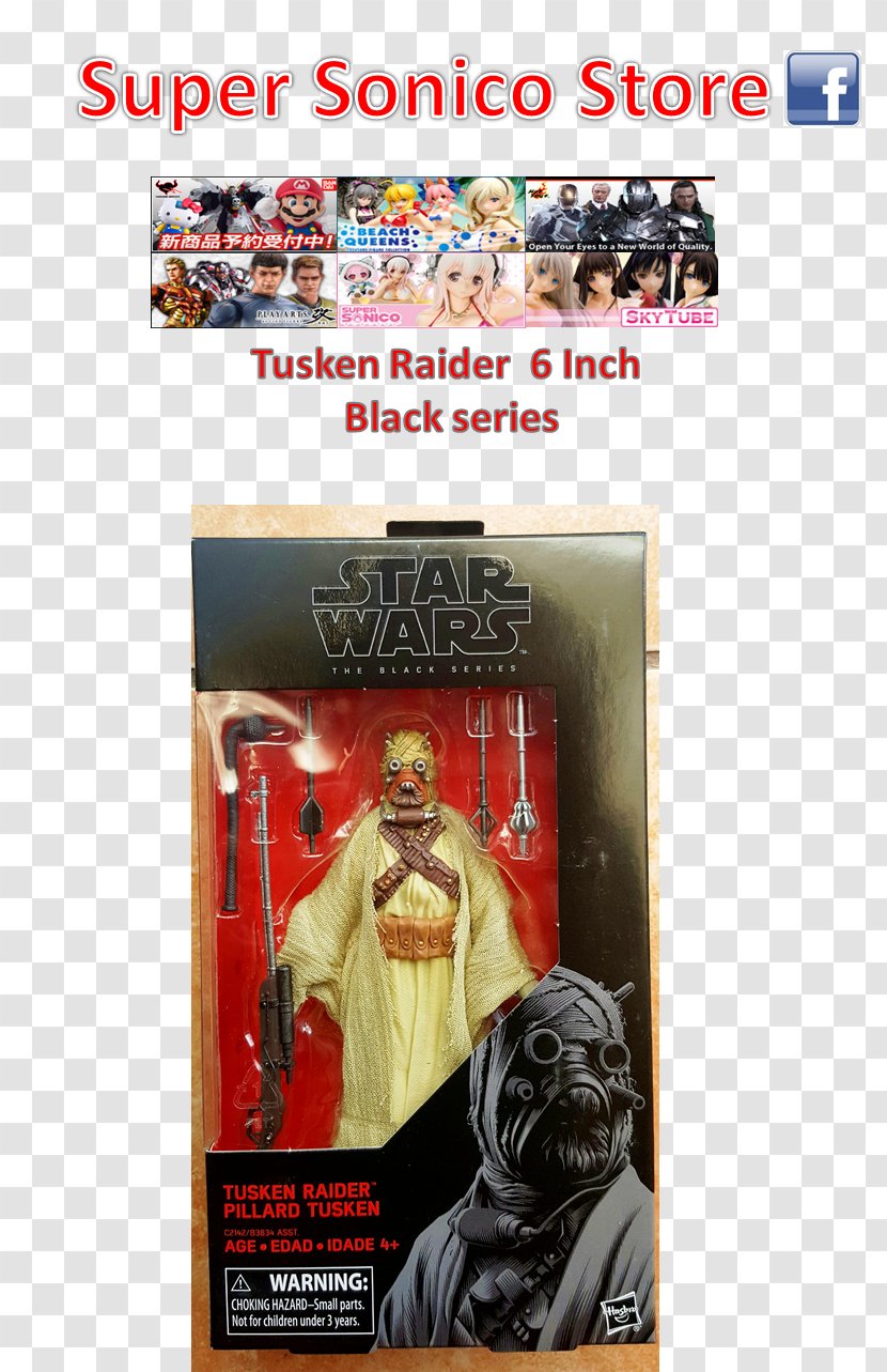 Action & Toy Figures Star Wars: The Black Series Tusken Raiders Hasbro - Poster Transparent PNG