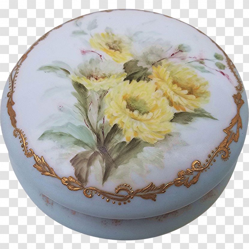 Porcelain Vase Flower - Hand-painted Material Transparent PNG
