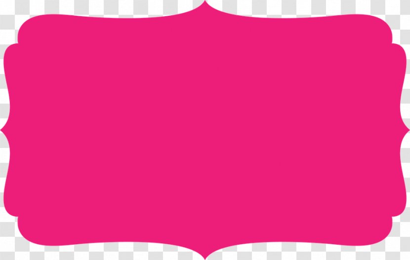 Image Cuadro Pink Illustration - Material Property - Borda Streamer Transparent PNG