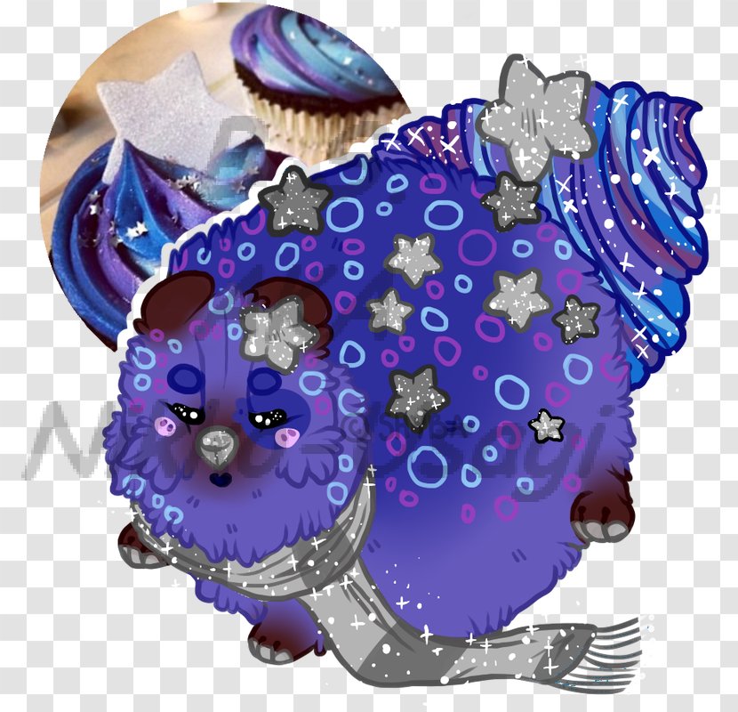 Flower Illustration Animal - Cobalt Blue Transparent PNG