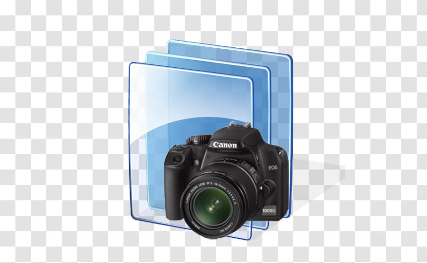 Canon EOS 1000D Digital SLR Camera Canon-EOS-Digitalkameras - Lens Transparent PNG