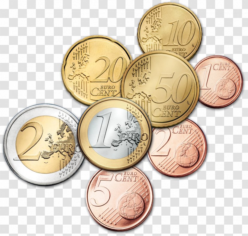 European Union Euro Coins 1 Coin - Economic And Monetary Of The Transparent PNG