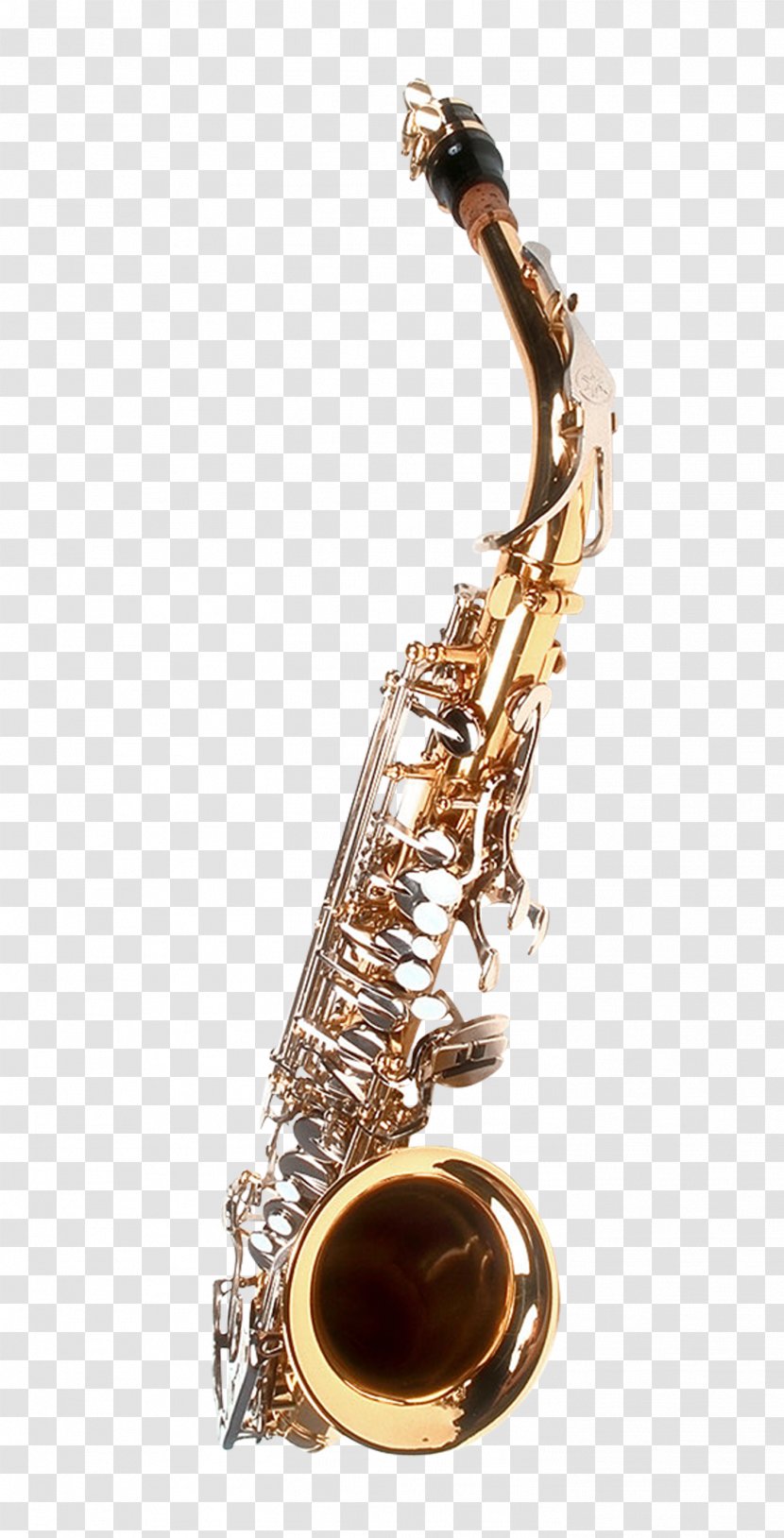 Baritone Saxophone Musical Instrument Clip Art - Silhouette - Instruments Transparent PNG