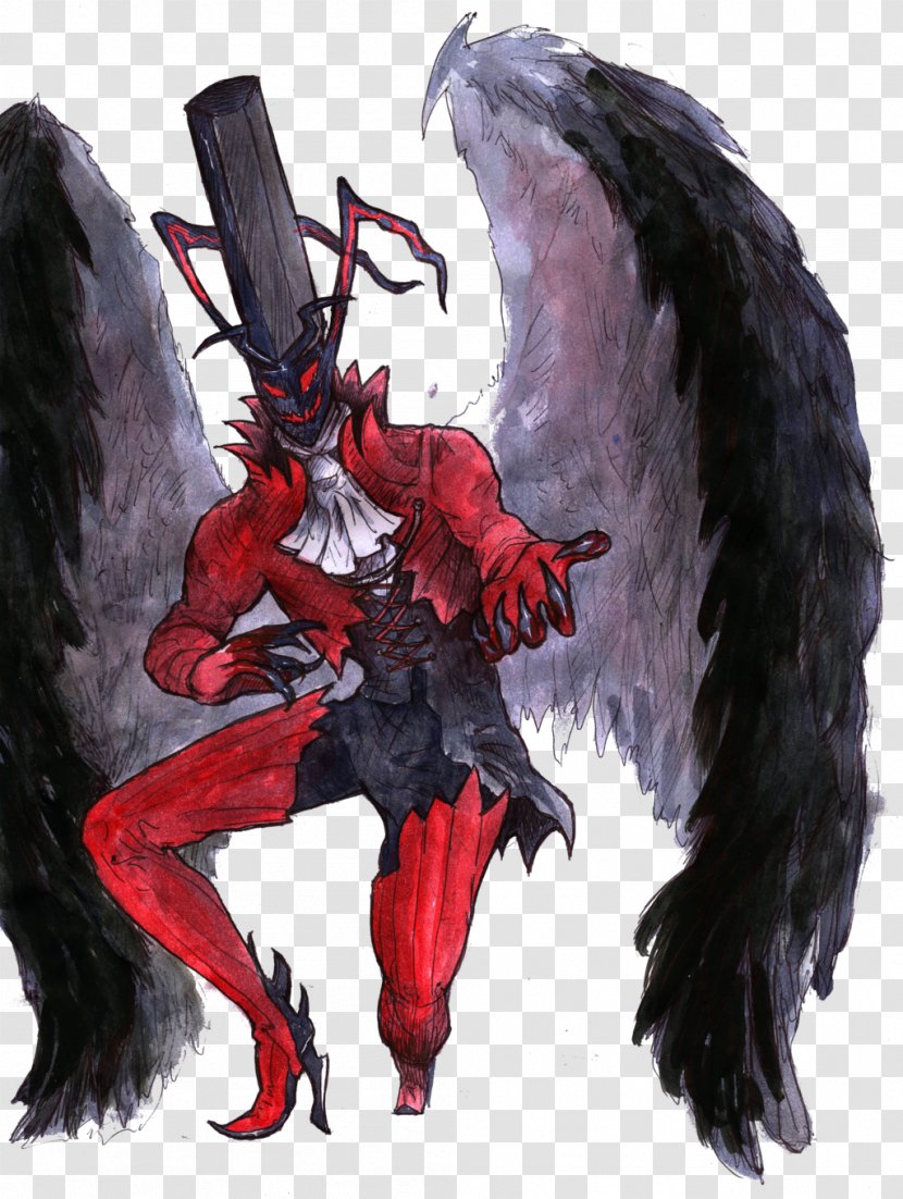 Demon Costume Design Dragon - Supernatural Creature Transparent PNG