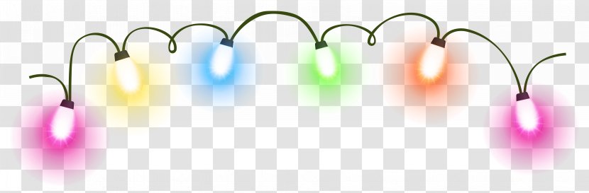 Christmas Lights Lighting Animation Clip Art - Transparent Clipart Transparent PNG