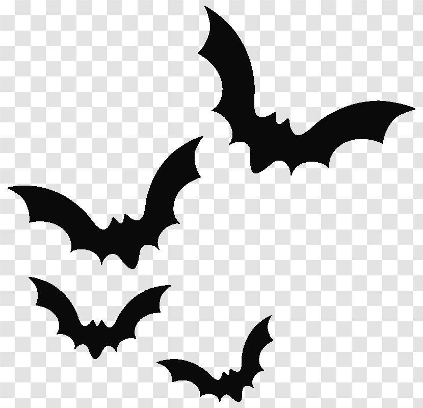 Bat Clip Art - Monochrome Photography Transparent PNG