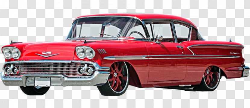 Chevrolet Bel Air Antique Car Full-size - Suspension Transparent PNG