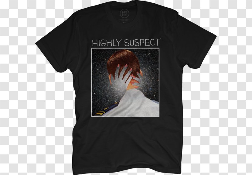 Concert T-shirt Sleeve Highly Suspect Mister Asylum - T Shirt Transparent PNG