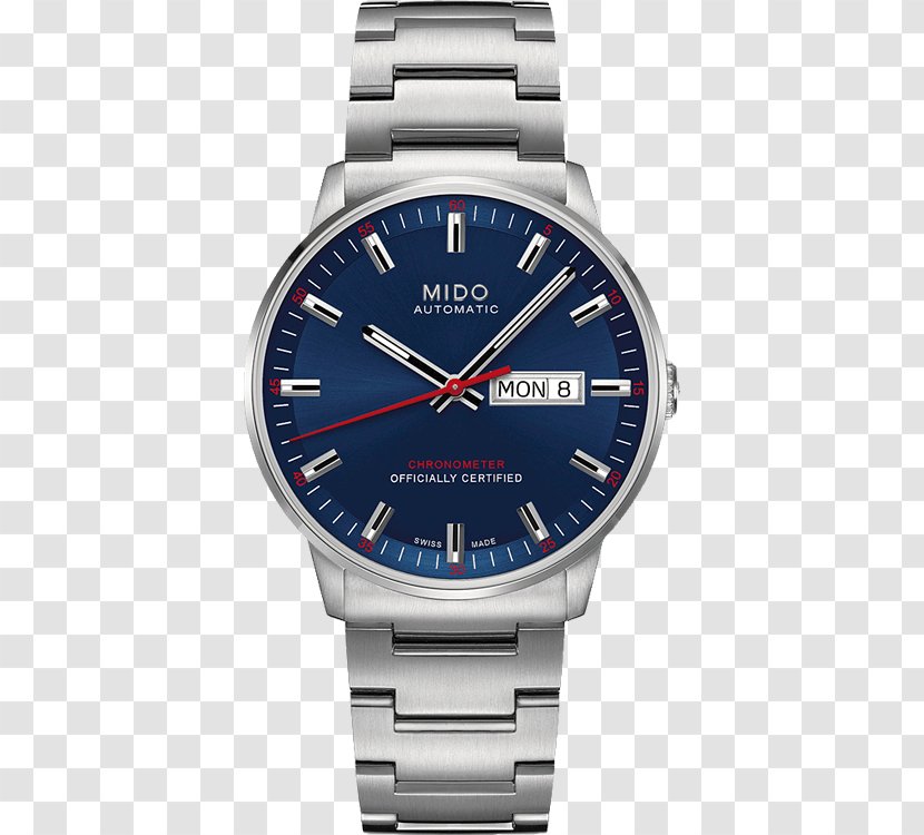 Mido Automatic Watch Jewellery Chronometer - Strap Transparent PNG