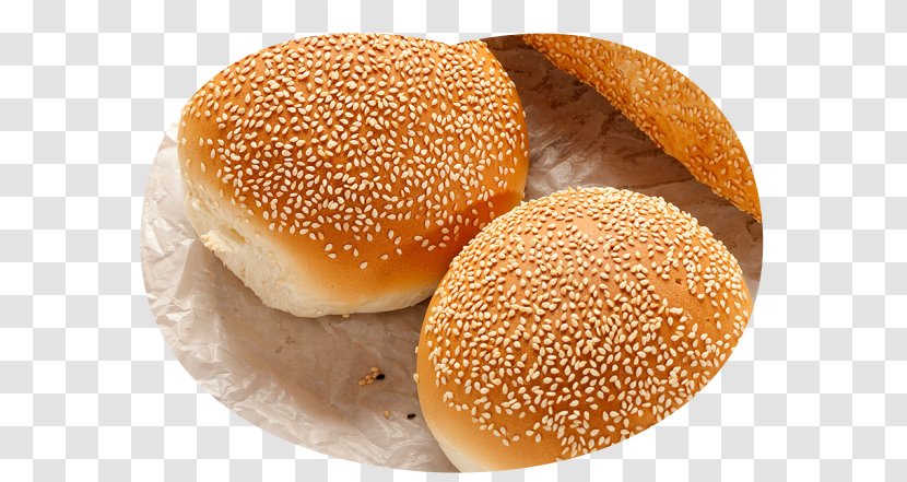 Bun Pandesal Hamburger Small Bread Fast Food - Roll Transparent PNG