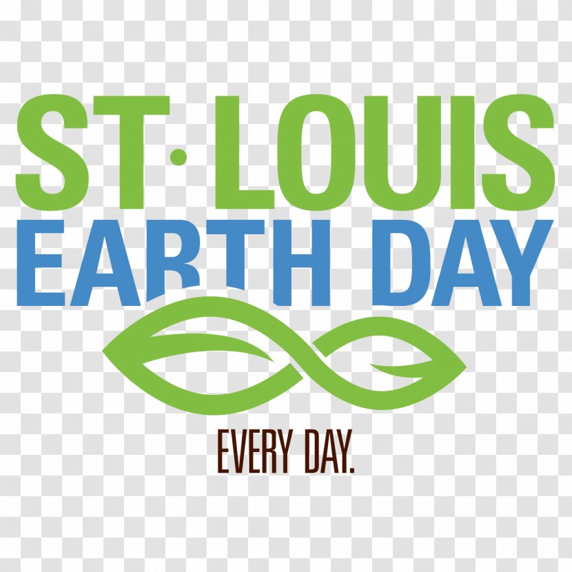 Logo St. Louis Earth Day Brand Green Font - Text - Line Transparent PNG