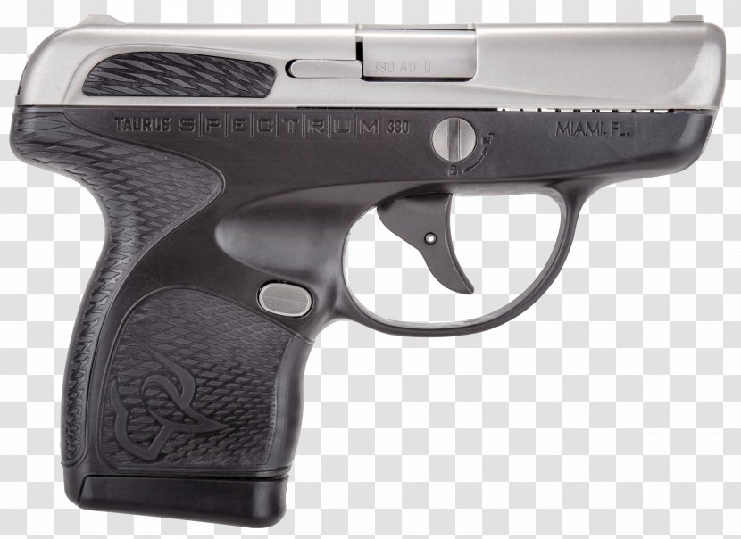 .380 ACP Semi-automatic Pistol Firearm Ruger LCP - Taurus - Handgun Transparent PNG