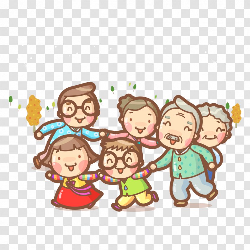 Family Drawing Transparent PNG