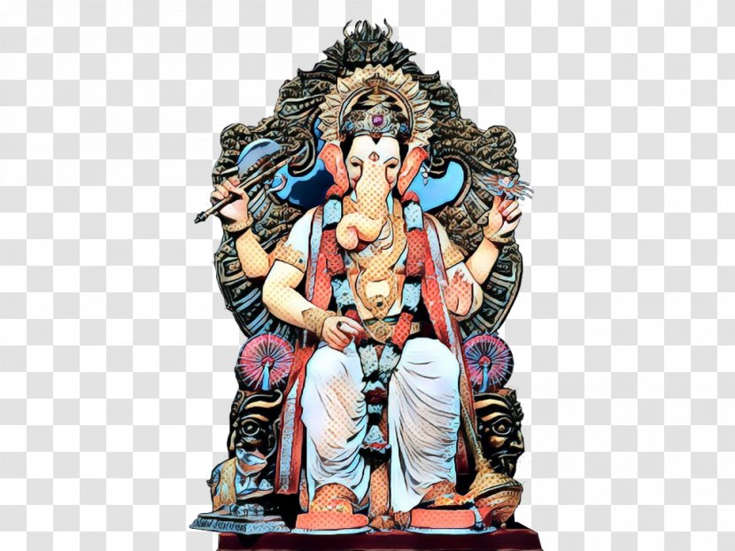 Ganesh Chaturthi Sculpture - Temple - Place Of Worship Transparent PNG