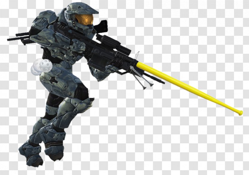 Halo 3 Xbox 360 Artist Rooster Teeth - Achievement - Riffle Transparent PNG