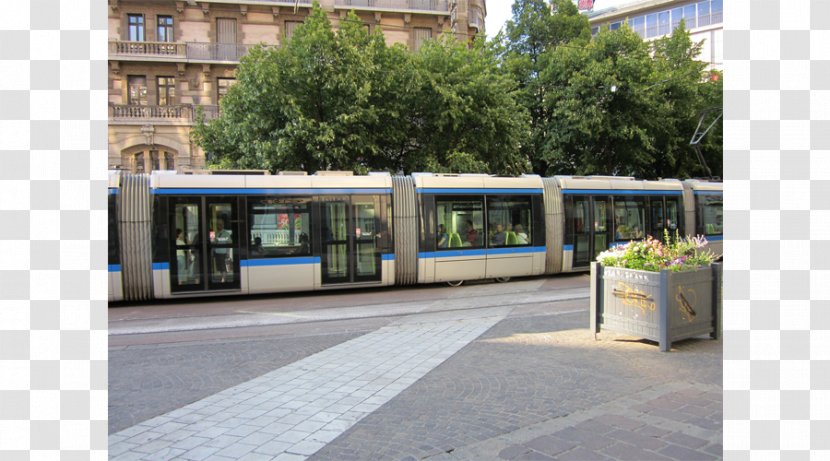 Tram Grenoble Trolleybus Public Transport Transparent PNG
