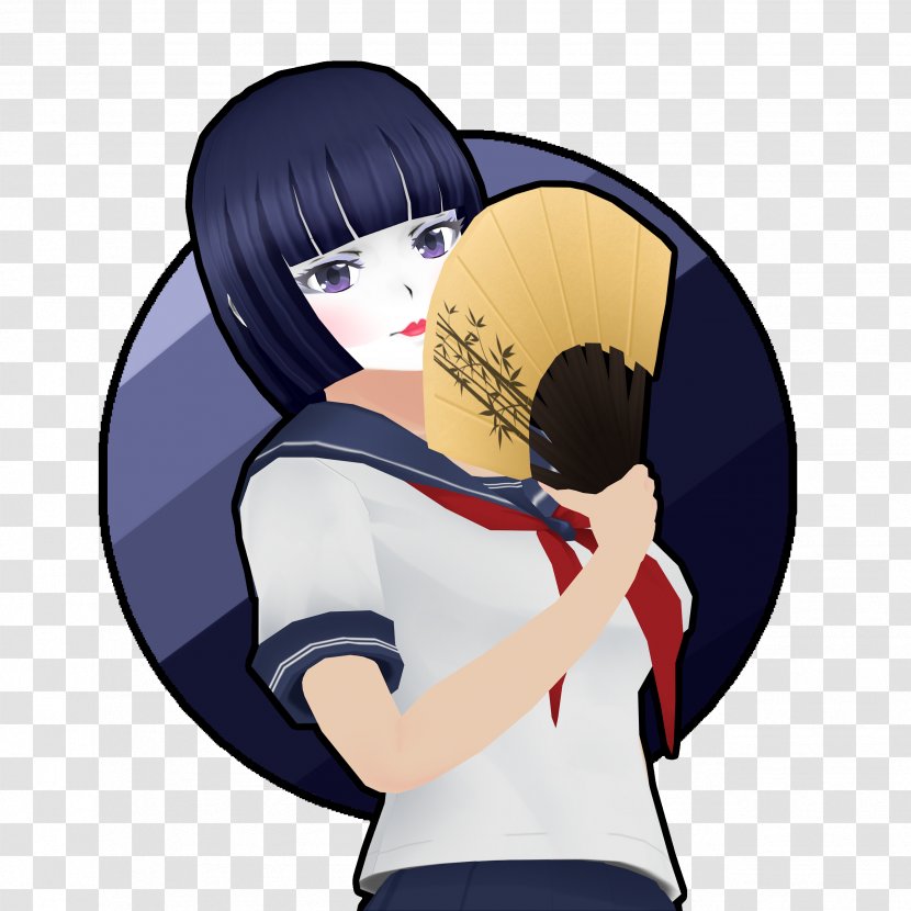 Yandere Simulator Hair Doki Literature Club! Bob Cut - Flower Transparent PNG