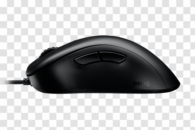 USB Gaming Mouse Optical Zowie Black Computer Amazon.com Dots Per Inch - Technology Transparent PNG