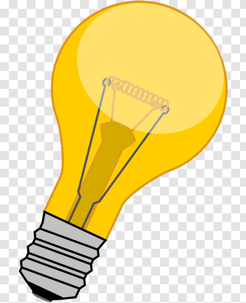 Incandescent Light Bulb Lamp Clip Art - General Electric - Lightbulb Icon Transparent PNG