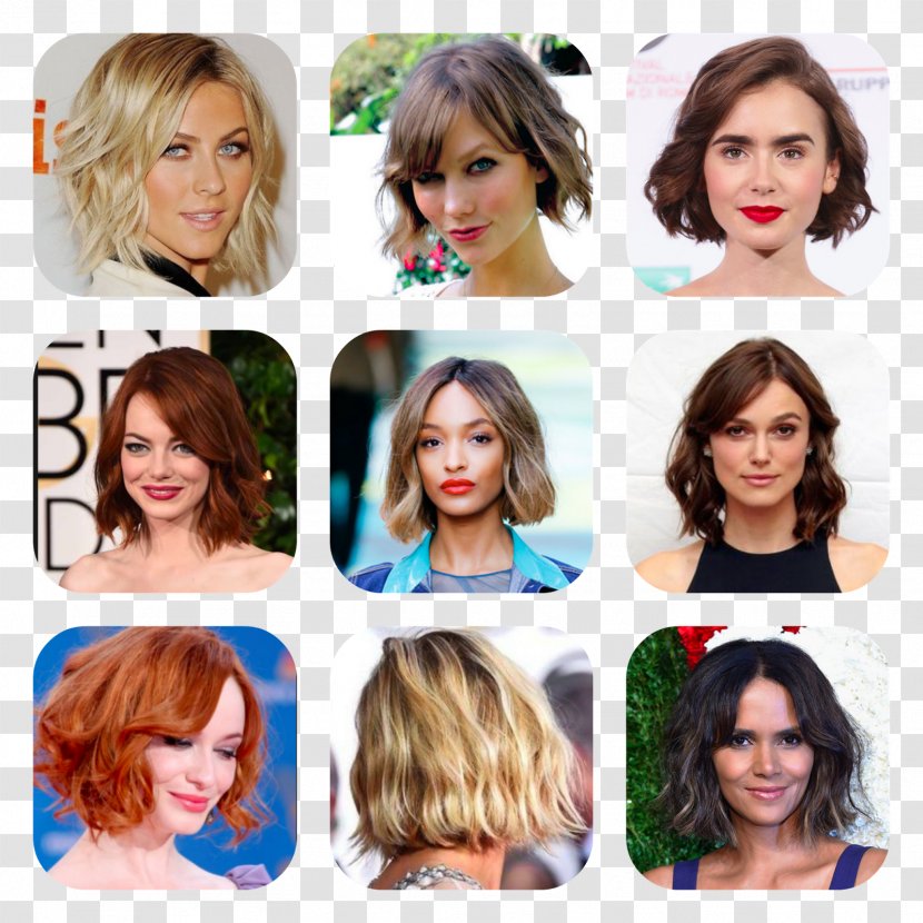 Blond Lace Wig Artificial Hair Integrations - Bangs - Fashion Stage Transparent PNG