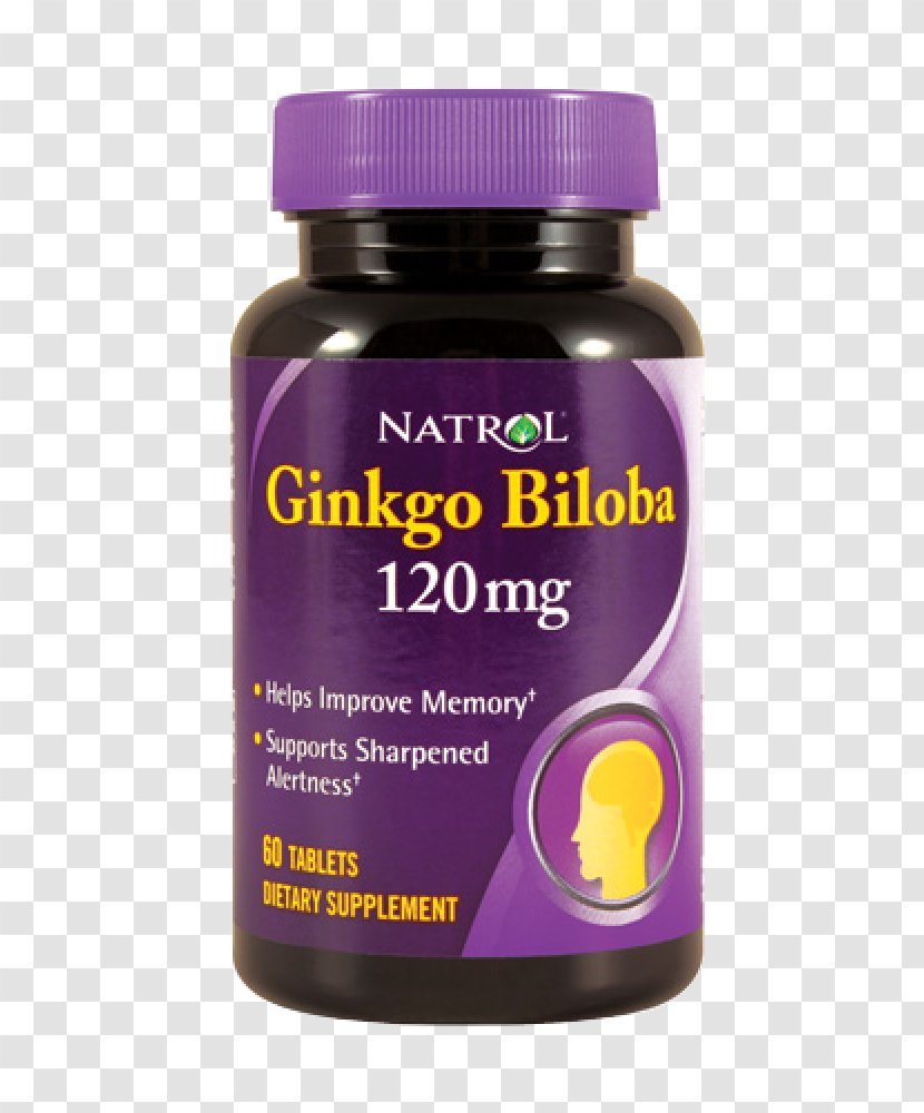 Dietary Supplement Ginkgo Biloba Natrol Health Sales - Multivitamin - Ginkgo-biloba Transparent PNG