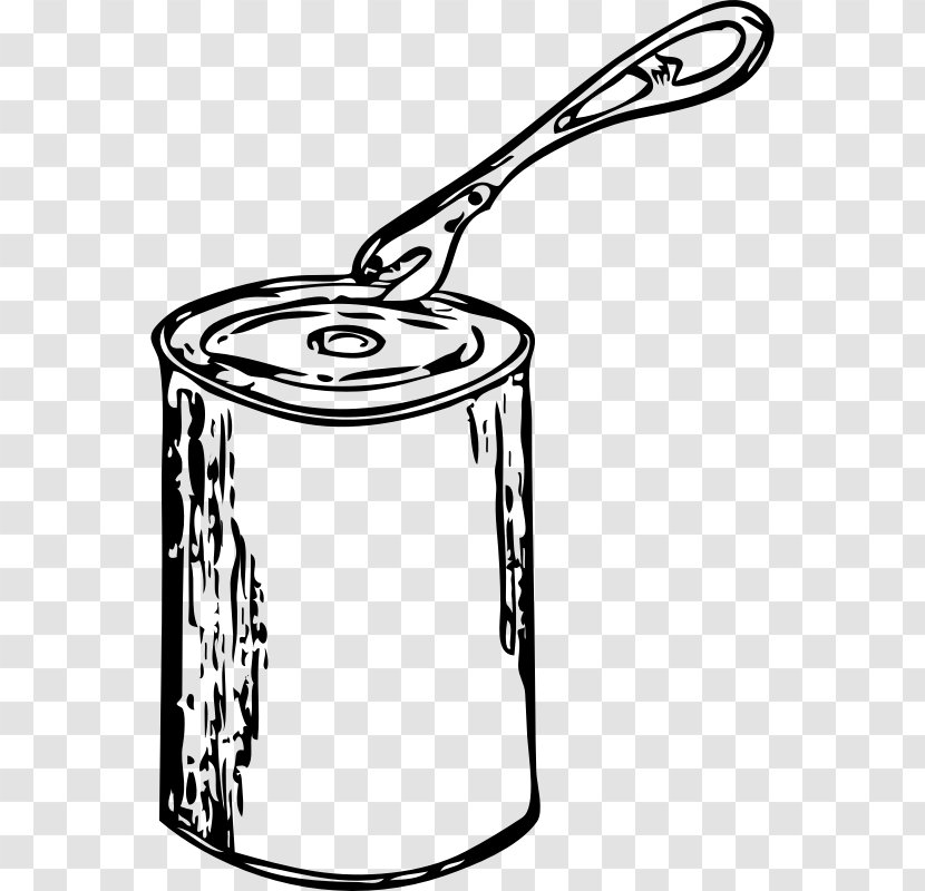 Tin Can Beverage Clip Art - Artwork Transparent PNG